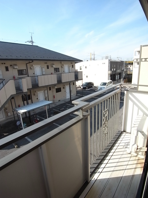 アクシスB ベランダ