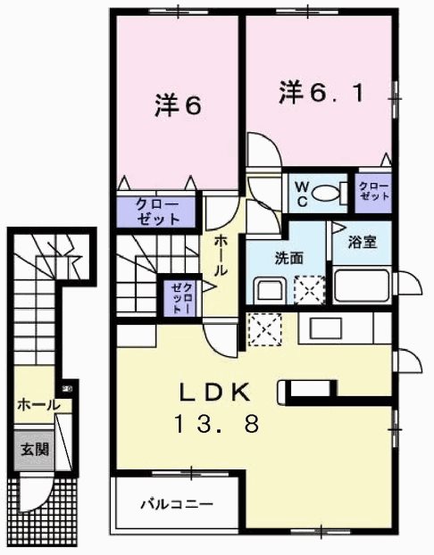 リサータＣ 間取り図