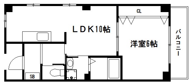 イーストパレス祇園四条 間取り