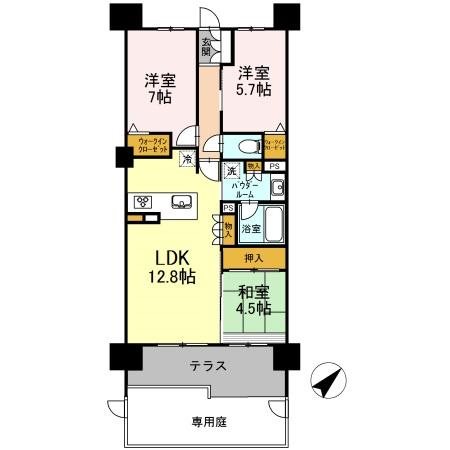 プレミスト浜松中山町（104） 間取り図