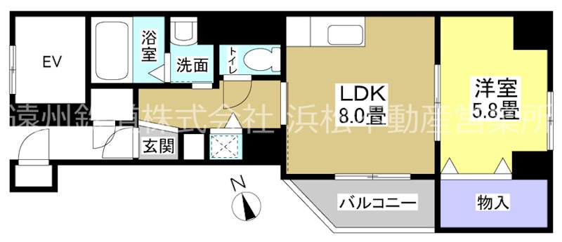 ソルトシティ浜松 間取り図
