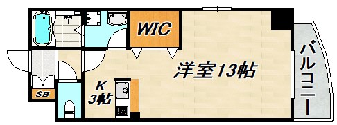 デコール神戸Ⅱ 間取り図