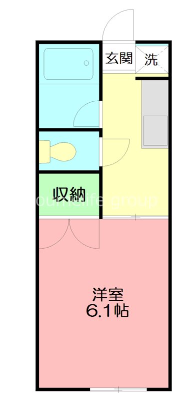 サンパレスⅡ 103号室 間取り
