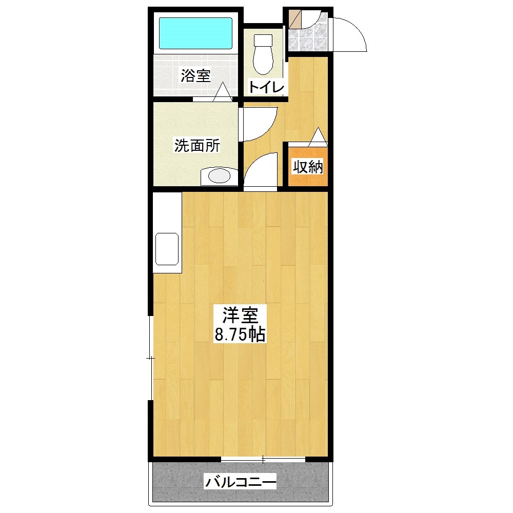 デルソーレ大和田 間取り図
