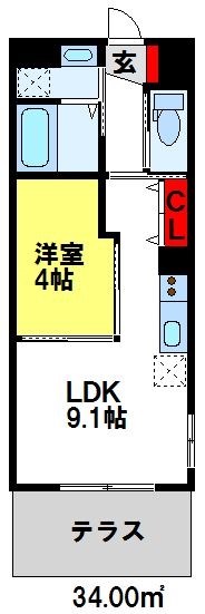 サンパティア基山 間取り
