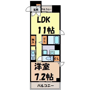 桜ヒルズ 間取り図