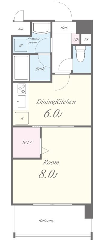 ｳﾞｪﾙﾄﾞﾐｰﾙⅡ(東京) 間取り図