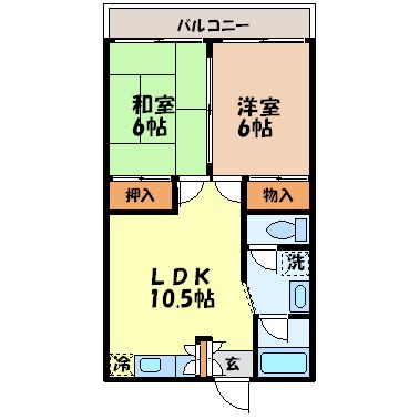 椿谷マンション 間取り