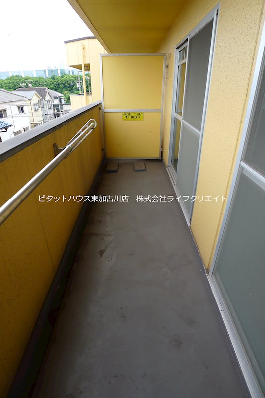 キャロットマンション ベランダ