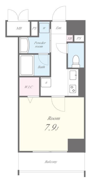グレースエビス 間取り図