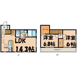 テラス杉村 間取り図
