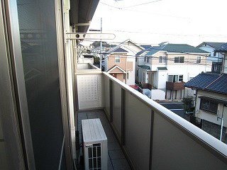 ノートルメゾンＣ ベランダ