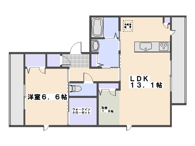 TYR楽々園 間取り