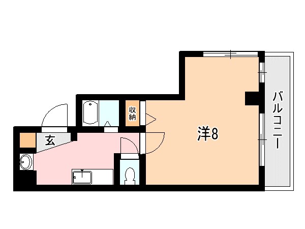 VILLA加治屋 間取り図