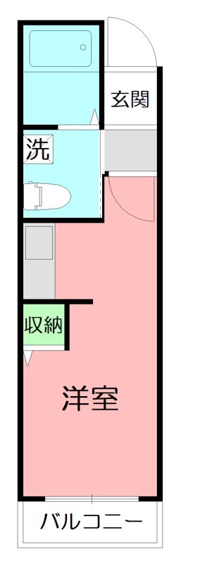 Live　flat 301号室 間取り