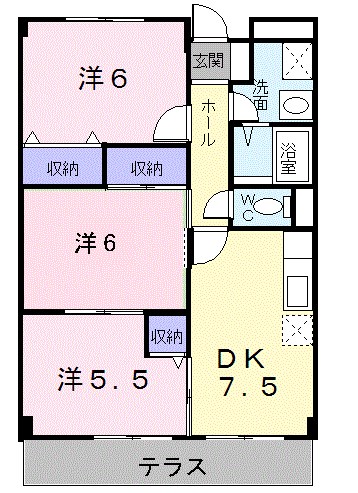 セブン・ヴェル 間取り図