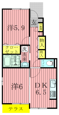 ソル・ファーム 102号室 間取り