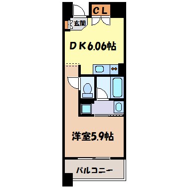 グラン・アベニュー栄 間取り図