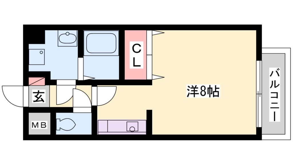 アトランティックコート弐番館 間取り図