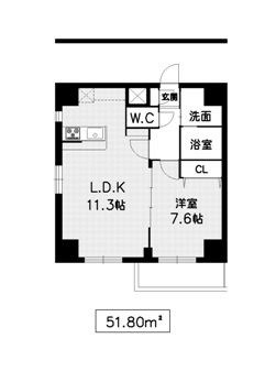 グランツ昭和館 間取り図