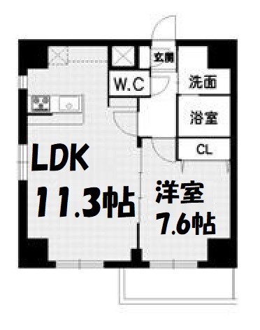 グランツ昭和館 間取り