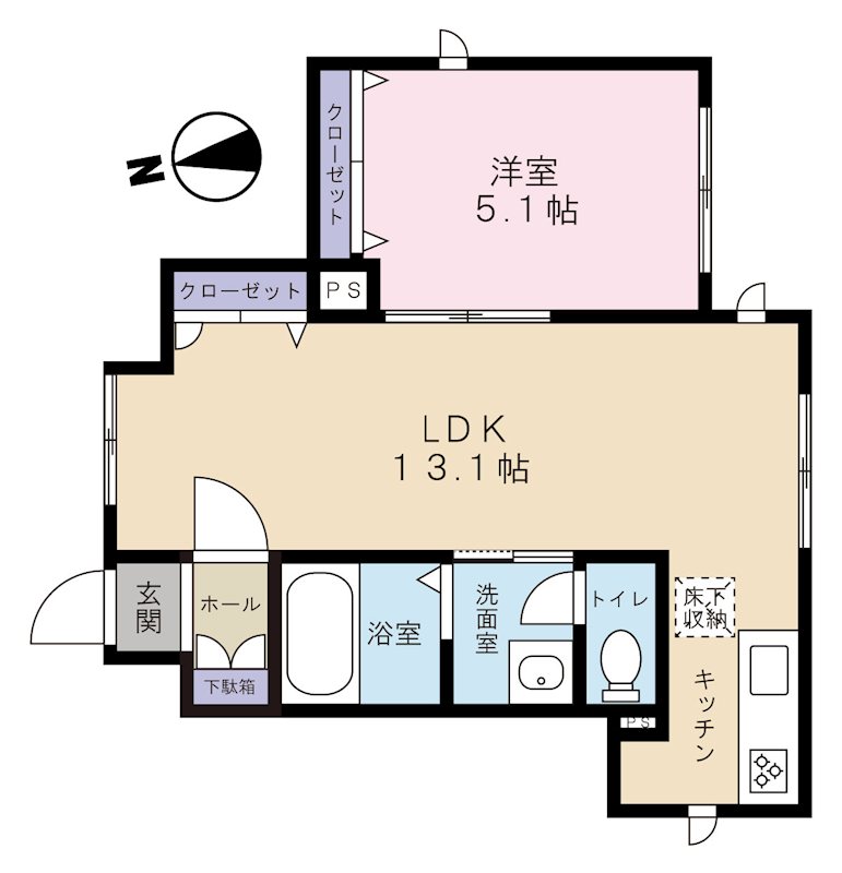 コンフォート学芸大学 間取り