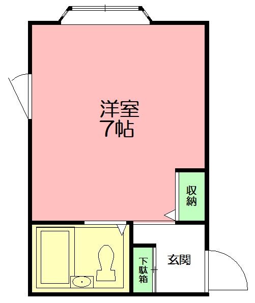 セントネージュ厚木 205号室 間取り