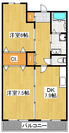 サークビルズⅢ 間取り