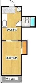 グリーンハイツオオバ 間取り図