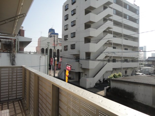 サンハイツ　B棟 ベランダ