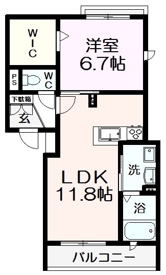 ShaMaison Frise 間取り
