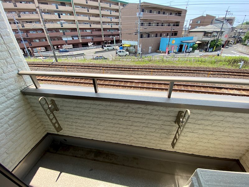 ホワイトキャッスル廿日市 ベランダ