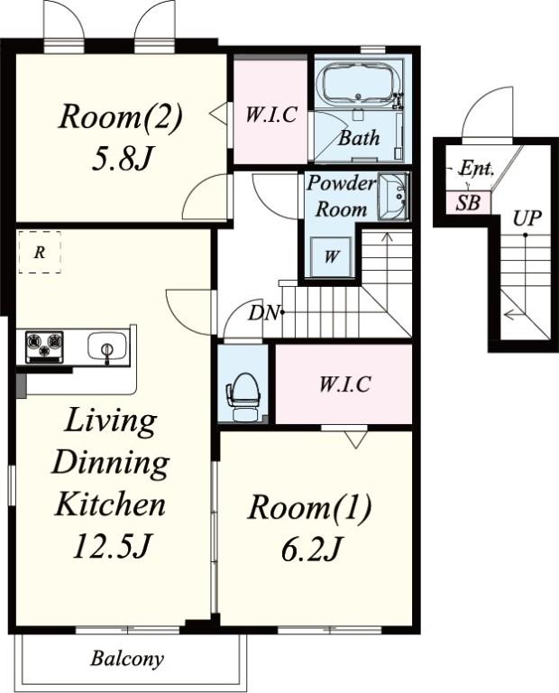 cherir上泉 間取り図