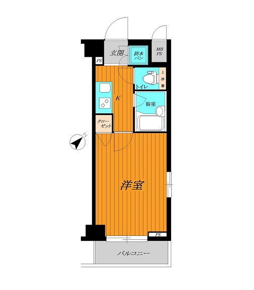 間取り ルーブル大塚 間取り図