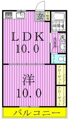 ハイムアネックス 間取り