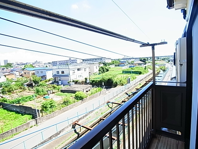 ハイムアネックス ベランダ