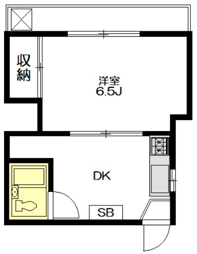 マンション竜宮 302号室 間取り