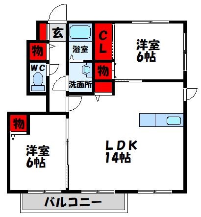 ソレイユベール 間取り