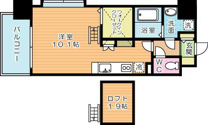 セフィロト（SEPHIROT） 708号室 間取り