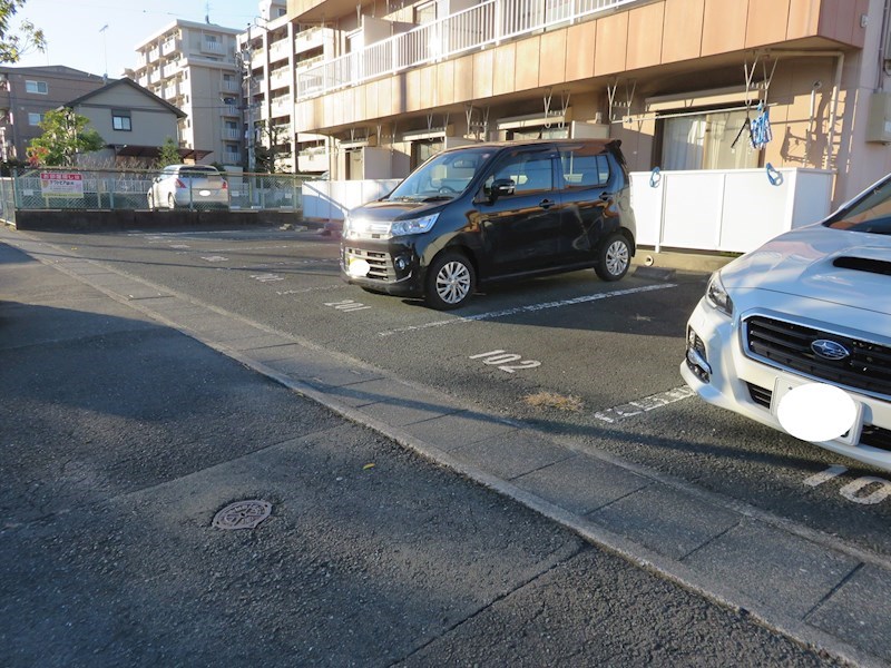 ドリームライフさつき 駐車場