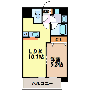プレミアム浅間町 間取り図