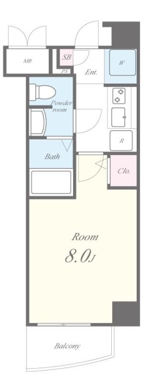 スプランドゥール(東京) 間取り図