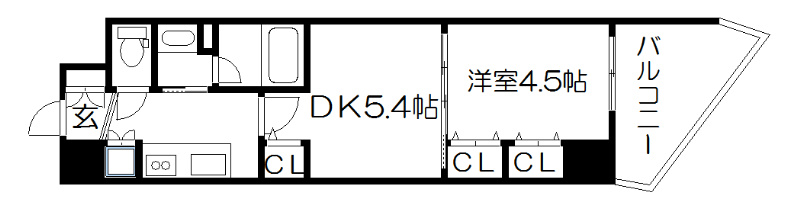 ベラジオ三条朱雀 間取り