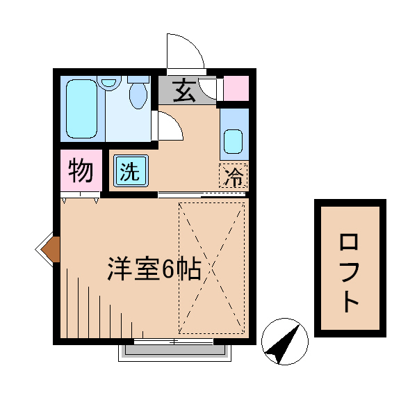橘館 間取り