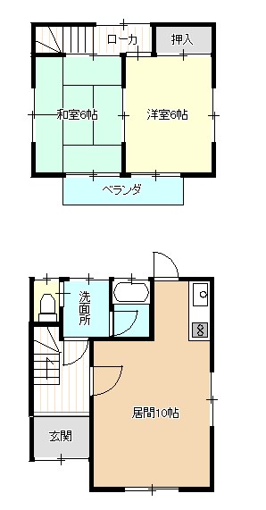 シャトル清風 間取り