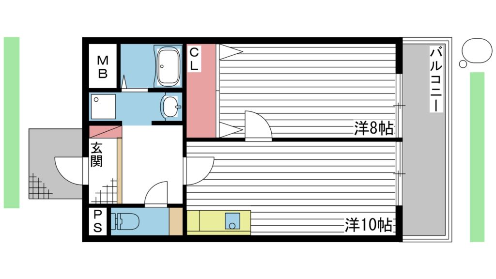 サンスプラッシュ 間取り図