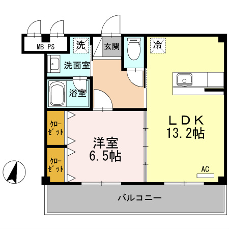 レガーロ宇宿 間取り