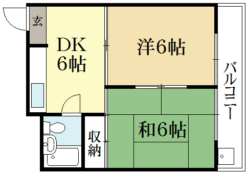 ハイツ大谷 間取り