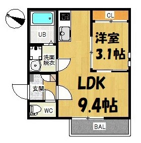 GRANDTIC平安通 間取り