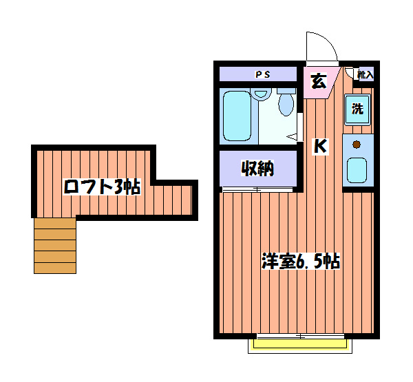 ルミエール多摩 間取り図